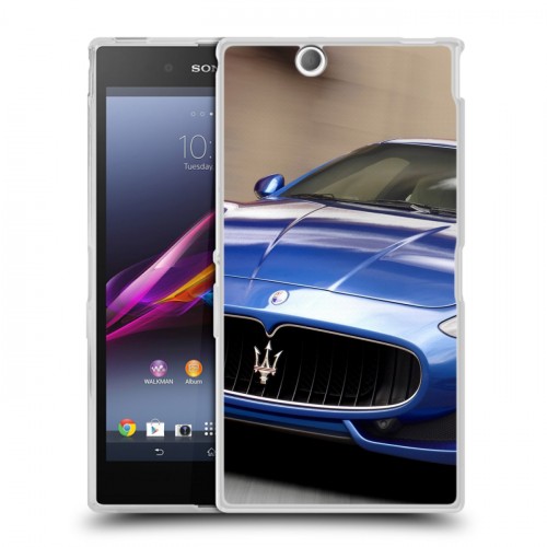 Дизайнерский пластиковый чехол для Sony Xperia Z Ultra  Maserati