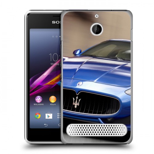 Дизайнерский силиконовый чехол для Sony Xperia E1 Maserati