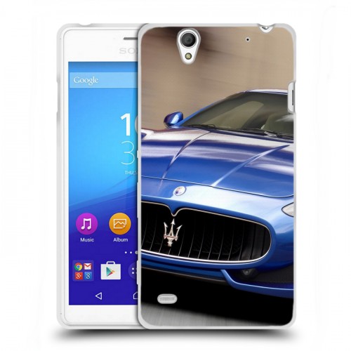 Дизайнерский пластиковый чехол для Sony Xperia C4 Maserati