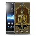 Дизайнерский пластиковый чехол для Sony Xperia S Священный Будда