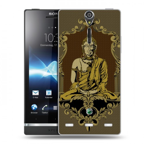 Дизайнерский пластиковый чехол для Sony Xperia S Священный Будда