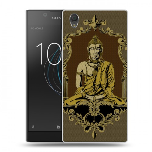 Дизайнерский пластиковый чехол для Sony Xperia L1 Священный Будда