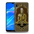 Дизайнерский пластиковый чехол для Huawei Y6 (2019) Священный Будда