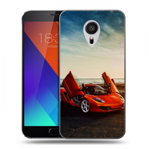 Дизайнерский пластиковый чехол для Meizu MX5 McLaren