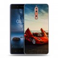 Дизайнерский пластиковый чехол для Nokia 8 McLaren