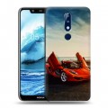 Дизайнерский пластиковый чехол для Nokia 5.1 Plus McLaren