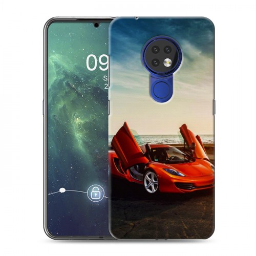 Дизайнерский силиконовый чехол для Nokia 6.2 McLaren