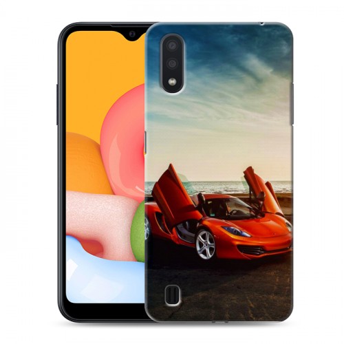 Дизайнерский силиконовый чехол для Samsung Galaxy M01 McLaren