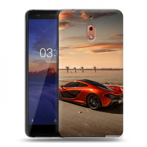 Дизайнерский силиконовый чехол для Nokia 2.1 McLaren