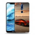 Дизайнерский силиконовый чехол для Nokia 5.1 Plus McLaren