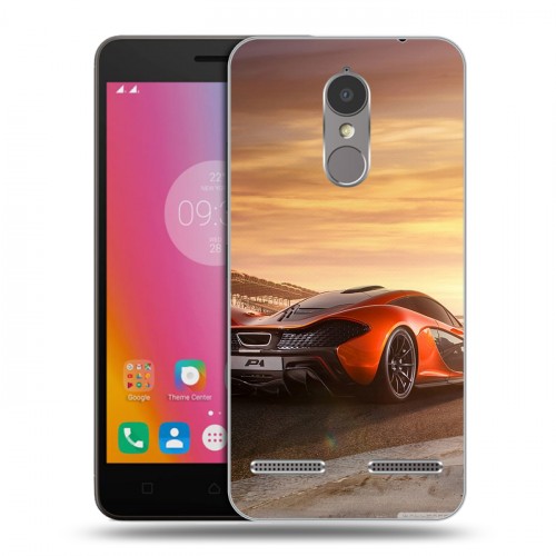 Дизайнерский пластиковый чехол для Lenovo K6 McLaren