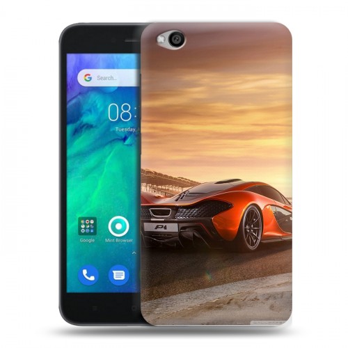 Дизайнерский пластиковый чехол для Xiaomi RedMi Go McLaren