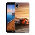 Дизайнерский силиконовый чехол для Xiaomi RedMi 7A McLaren