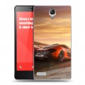 Дизайнерский силиконовый чехол для Xiaomi RedMi Note McLaren