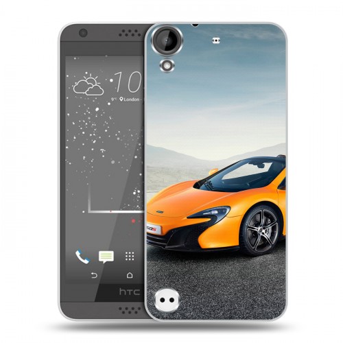 Дизайнерский пластиковый чехол для HTC Desire 530 McLaren