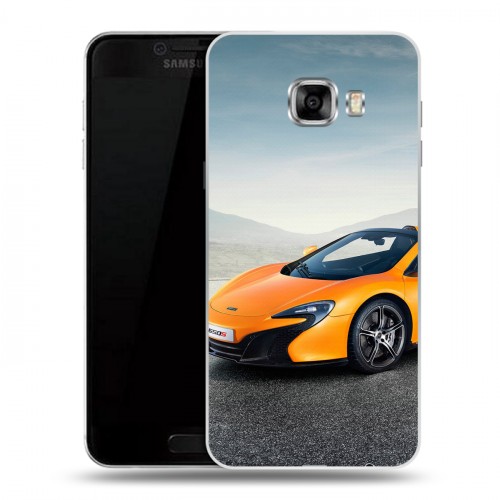 Дизайнерский пластиковый чехол для Samsung Galaxy C5 McLaren