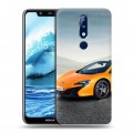 Дизайнерский пластиковый чехол для Nokia 5.1 Plus McLaren