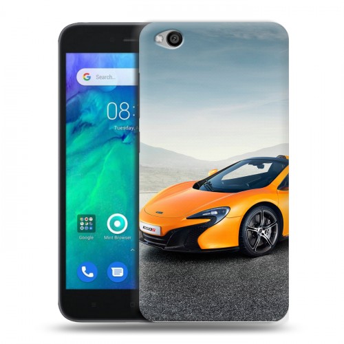 Дизайнерский пластиковый чехол для Xiaomi RedMi Go McLaren