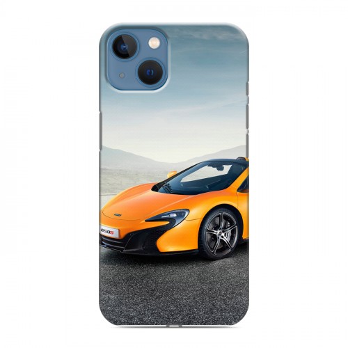 Дизайнерский силиконовый чехол для Iphone 13 McLaren