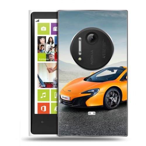 Дизайнерский пластиковый чехол для Nokia Lumia 1020 McLaren