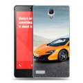 Дизайнерский силиконовый чехол для Xiaomi RedMi Note McLaren