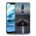 Дизайнерский пластиковый чехол для Nokia 5.1 Plus McLaren