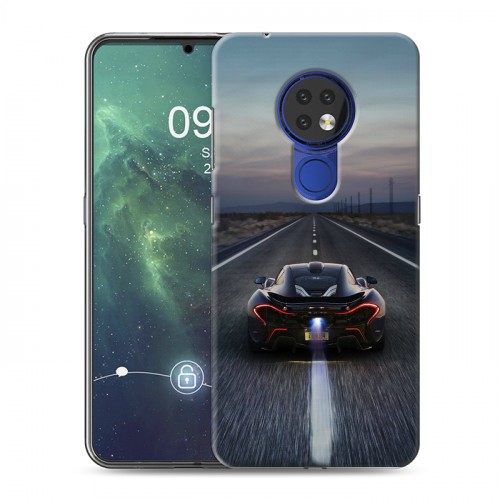 Дизайнерский силиконовый чехол для Nokia 6.2 McLaren