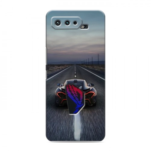 Дизайнерский силиконовый чехол для ASUS ROG Phone 5 McLaren
