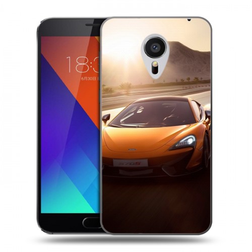 Дизайнерский пластиковый чехол для Meizu MX5 McLaren