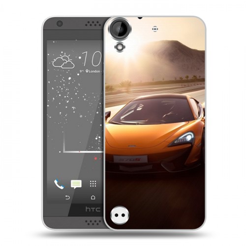 Дизайнерский пластиковый чехол для HTC Desire 530 McLaren