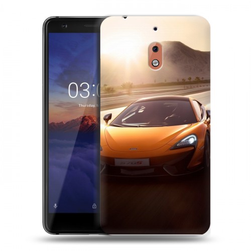 Дизайнерский силиконовый чехол для Nokia 2.1 McLaren