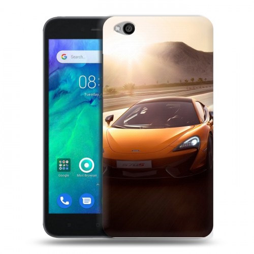 Дизайнерский пластиковый чехол для Xiaomi RedMi Go McLaren