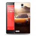 Дизайнерский силиконовый чехол для Xiaomi RedMi Note McLaren