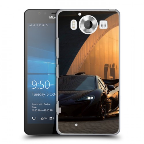 Дизайнерский пластиковый чехол для Microsoft Lumia 950 McLaren