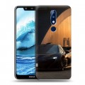 Дизайнерский пластиковый чехол для Nokia 5.1 Plus McLaren