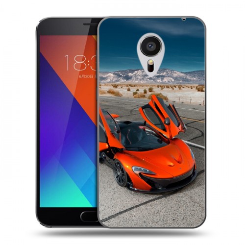 Дизайнерский пластиковый чехол для Meizu MX5 McLaren