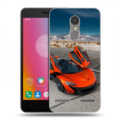 Дизайнерский пластиковый чехол для Lenovo K6 McLaren