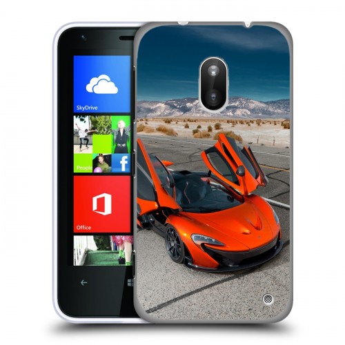 Дизайнерский пластиковый чехол для Nokia Lumia 620 McLaren