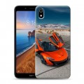 Дизайнерский силиконовый чехол для Xiaomi RedMi 7A McLaren