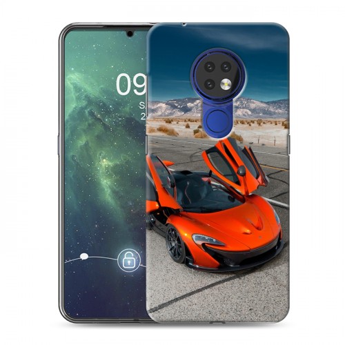 Дизайнерский силиконовый чехол для Nokia 6.2 McLaren