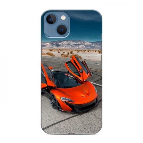 Дизайнерский силиконовый чехол для Iphone 13 McLaren