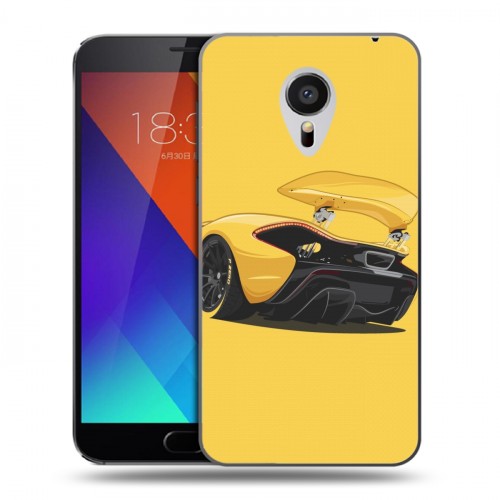 Дизайнерский пластиковый чехол для Meizu MX5 McLaren