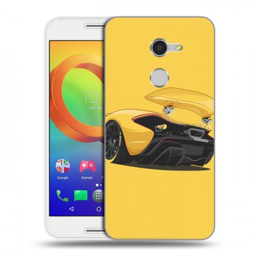 Дизайнерский силиконовый чехол для Alcatel A3 McLaren