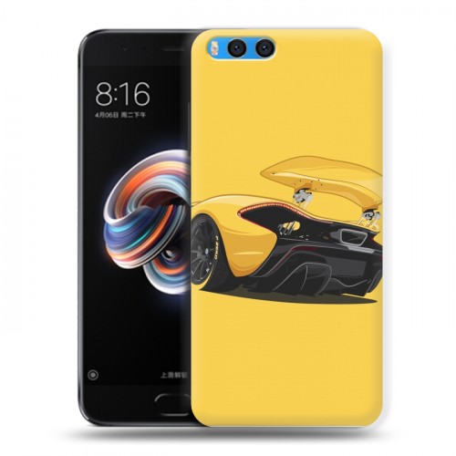 Дизайнерский силиконовый чехол для Xiaomi Mi Note 3 McLaren
