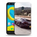 Дизайнерский пластиковый чехол для Alcatel U5 McLaren