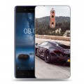 Дизайнерский пластиковый чехол для Nokia 8 McLaren