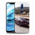 Дизайнерский пластиковый чехол для Nokia 5.1 Plus McLaren