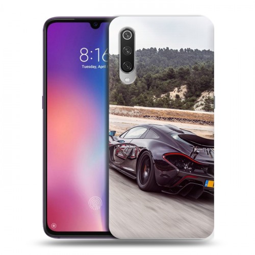 Дизайнерский силиконовый с усиленными углами чехол для Xiaomi Mi9 McLaren