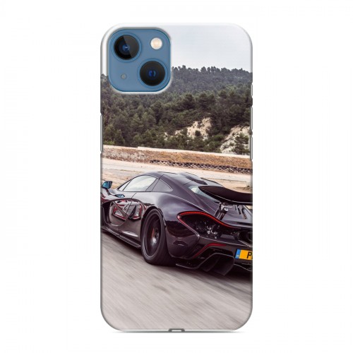 Дизайнерский силиконовый чехол для Iphone 13 McLaren