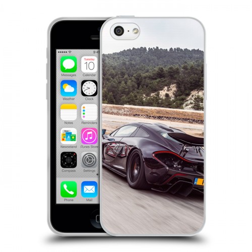 Дизайнерский пластиковый чехол для Iphone 5c McLaren